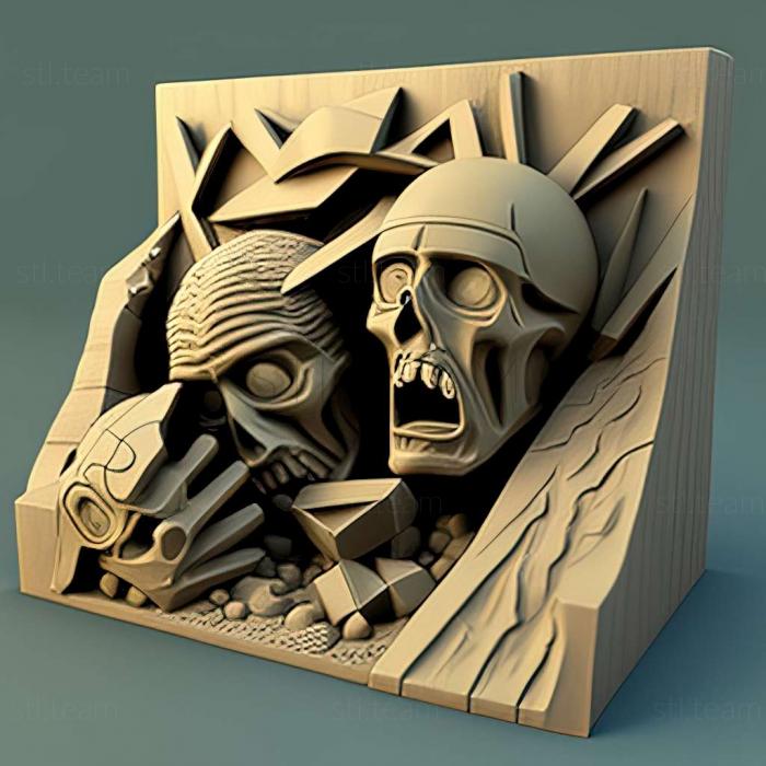 3D model War Times game (STL)